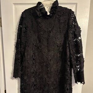Tuckernuck Black Lace Dress